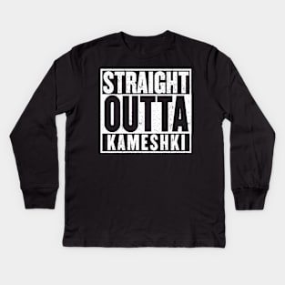 Straight Outta Kameshki T-Shirt Kids Long Sleeve T-Shirt